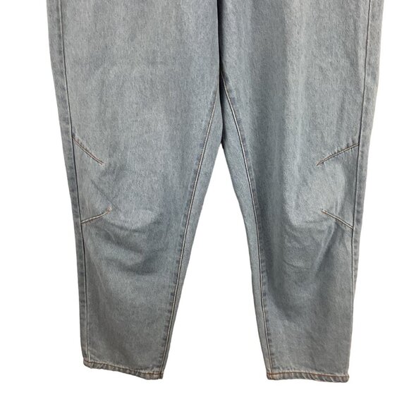 Entro The Dani‎ Elastic Waist Light Wash High-Waisted Jeans Small Relaxed Denim - Picture 6 of 8